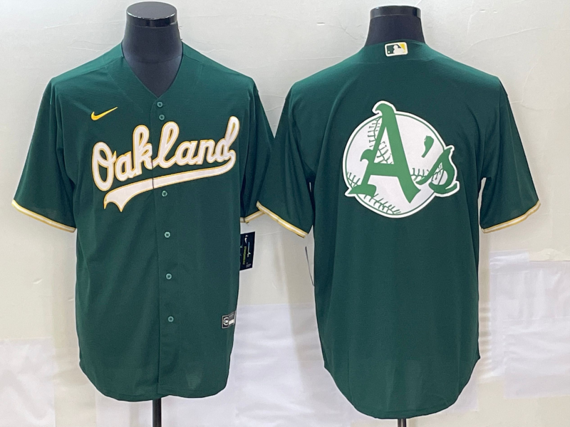 Men's Oakland Athletics Kelly Green Alternate Team Jersey
